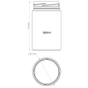 Банка ПЕТ 300 мл з BJF63 креслення