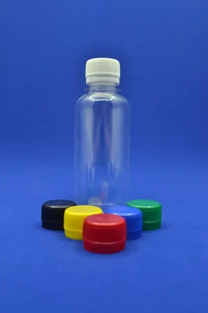 Флакон ПЕТ 200 мл з кришкою з контролем першого відкриття