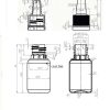 Чертеж флакона 10 мл с капельницей