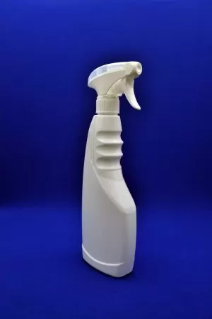 Бутылка 500 мл с белым триггером для агрессивных жидкостей
