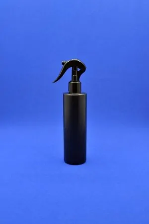Чорний флакон HDPE 250 з чорним тригером
