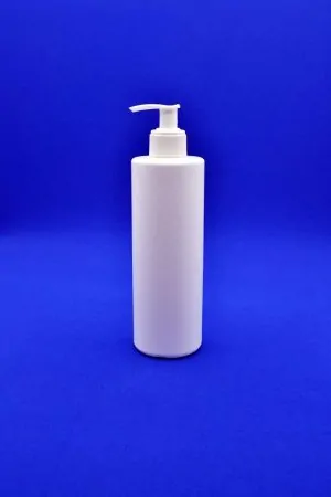Білий флакон HDPE 400 мл з білим дозатором для мила