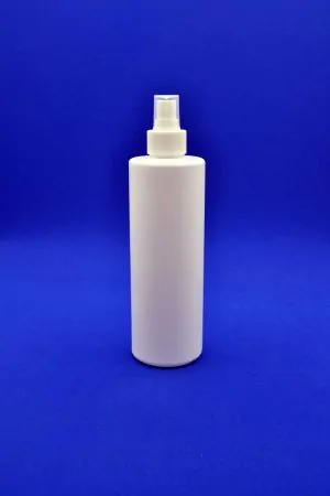Білий флакон HDPE 400 мл з білим кнопковим розпилювачем