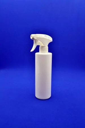 Білий флакон HDPE 400 мл з білим хімостійким тригером allplastic